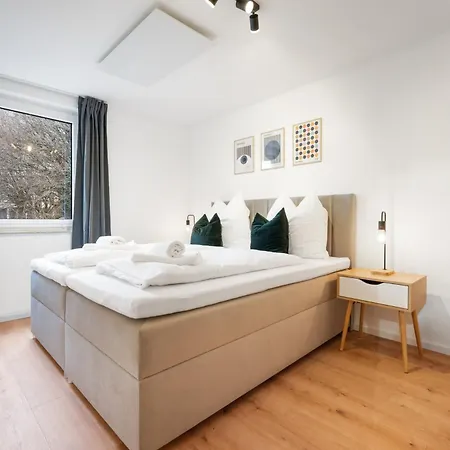 Ludwigscozyescape - Ruhiges Design-apartment Mit Balkon & Parkplatz, 4 Gaeste, Smarttv In Jedem Zimmer, Highspeed Wlan, Workspace, 24h Self Check-in Lejlighed