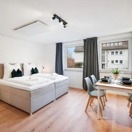 Lejlighed Ludwigscozyescape - Ruhiges Design-apartment Mit Balkon & Parkplatz, 4 Gaeste, Smarttv In Jedem Zimmer, Highspeed Wlan, Workspace, 24h Self Check-in