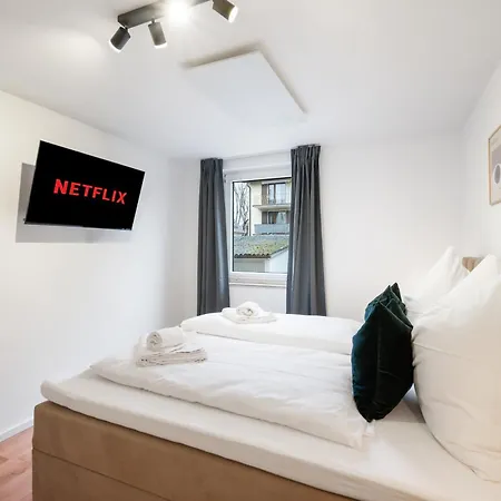 Ludwigscozyescape - Ruhiges Design-apartment Mit Balkon & Parkplatz, 4 Gaeste, Smarttv In Jedem Zimmer, Highspeed Wlan, Workspace, 24h Self Check-in *